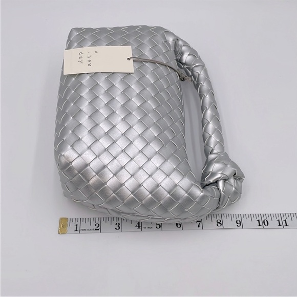 a new day Silver Braided Hobo Bag - Picture 9 of 9